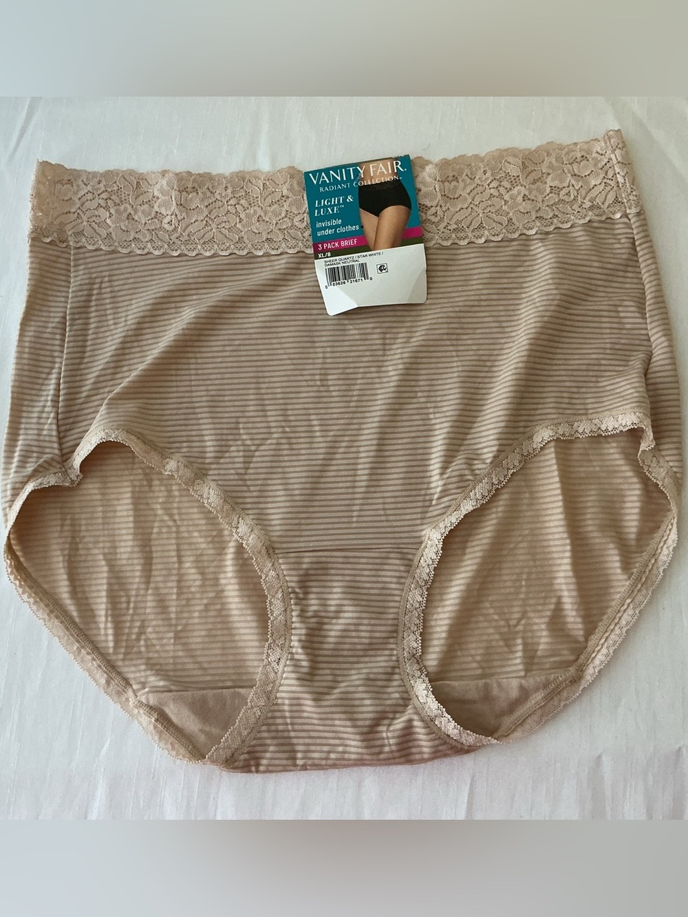 NWT Vanity Fair Light & Luxe XL Brief
